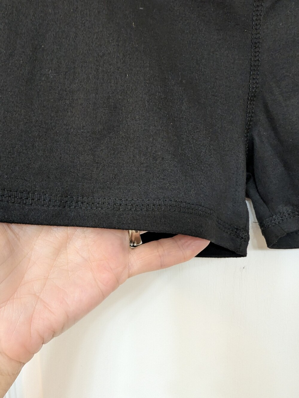 Moral Society Black High-rise Active Shorts - Picture 3 of 9